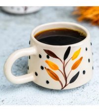 İlbay Çini Takı İlbay Klasik Seramik Kupa Mug Bozkır