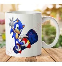 Art Hediye A2567 Sonic İki Tarafı Baskılı Kupa Bardak