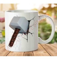 Art Hediye Thor İki Tarafı Baskılı Kupa Bardak