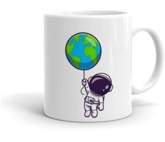 Mini Maker Kids Kişiye Özel Astronot Kupa Bardak