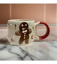 İlbay Çini Takı İlbay Seramik Kupa Mug Klasik Kurabiye