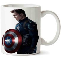 Art Hediye Captain America 2 İki Tarafı Baskılı Kupa Bardak