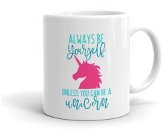 Mini Maker Kids Always Be Yourself , Unicorn Kupa Bardak