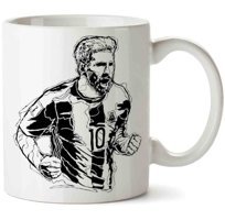 Art Hediye Lionel Messi İki Tarafı Baskılı Kupa Bardak