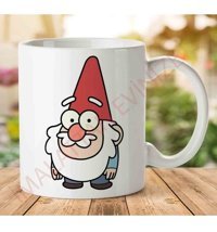 Art Hediye A2410 Gnome İki Tarafı Baskılı Kupa Bardak