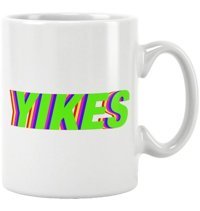 Qoeuyl Boutique Yikes Baskılı Kupa Bardak