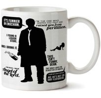 Art Hediye Castiel Quotes İki Tarafı Baskılı Kupa Bardak