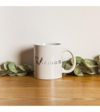Qoeuyl Boutique Vikings No:3 Baskılı Kupa Bardak