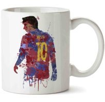 Art Hediye Messi Barcelona İki Tarafı Baskılı Kupa Bardak