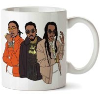 Art Hediye Migos 2 İki Tarafı Baskılı Kupa Bardak