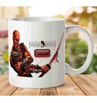 Art Hediye Shadow-Warrior İki Tarafı Baskılı Kupa Bardak