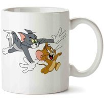 Art Hediye Tom Ve Jerry İki Tarafı Baskılı Kupa Bardak