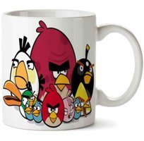 Art Hediye Angry Birds İki Tarafı Baskılı Kupa Bardak