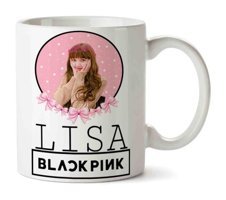 Adell Blackpink Black Pink Lisa Kupa Bardak
