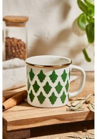 Guvenlipazar Porselen Kupa Yeşil 230 ml.