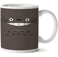 Art Hediye Totoro Face By İki Tarafı Baskılı Kupa Bardak