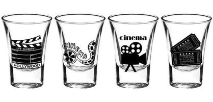 My Home Hediyelik Sinema 4'Lü Shot Set