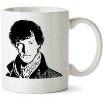 Art Hediye Sherlock Holmes 3 İki Tarafı Baskılı Kupa Bardak