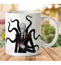 Art Hediye A2554 Slender Man İki Tarafı Baskılı Kupa Bardak