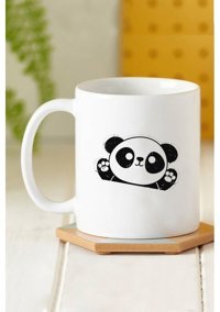 Baskıtech Sevimli Panda Tasarımlı Seramik Kupa