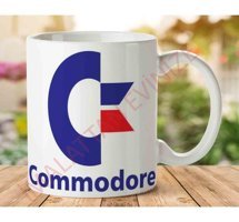 Art Hediye Commodore İki Tarafı Baskılı Kupa Bardak