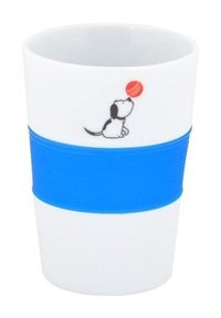 Biggshop Biggdesign Dogs Seramik Mug Silikon Bantlı