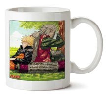 Art Hediye Naruto Jıraya İki Tarafı Baskılı Kupa Bardak