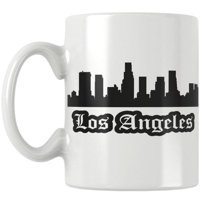 Qoeuyl Boutique Los Angeles Şehir Temalı Baskılı Kupa Bardak