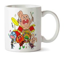 Şart Hediye Gumball İki Tarafı Baskılı Kupa Bardak