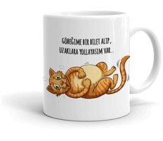 Mini Maker Kids Şişko Kedi Kupa Bardak
