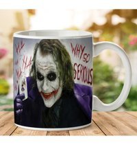 Art Hediye 1-241 Joker İki Tarafı Baskılı Kupa Bardak