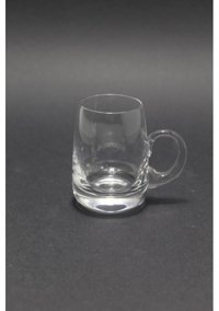 Paşabahçe Kristal Mini Kulplu Bardak 1 Adet 12324 - Şeffaf