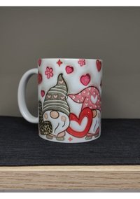 Ilossy 3D Kabartma Love Özel Baskılı Kupa