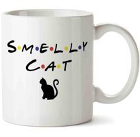 Art Hediye Smelly Cat Kedi İki Tarafı Baskılı Kupa Bardak