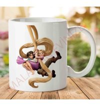Art Hediye Rapunzel İki Tarafı Baskılı Kupa Bardak