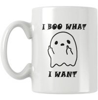 Qoeuyl Boutique I Boo What I Want Baskılı Kupa Bardak