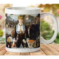 Art Hediye 1-050 Bergere Bar İki Tarafı Baskılı Kupa Bardak