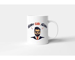 Promosyon Dünyam Baskılı Kupa Bardak - Adam Gibi Adam