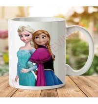 Art Hediye Frozen-Png-Picture İki Tarafı Baskılı Kupa Bardak