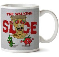 Art Hediye The Walking Slice İki Tarafı Baskılı Kupa Bardak