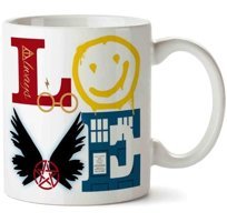 Art Hediye Love Doctor Who İki Tarafı Baskılı Kupa Bardak