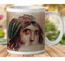 Art Hediye 1-520 Zeugma İki Tarafı Baskılı Kupa Bardak