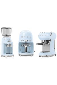 Smeg 3'lü Elektronik Çeyiz Seti Pastel Mavi