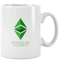 Qoeuyl Boutique Ethereum Classic Bitcoin Baskılı Kupa Bardak