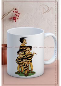 Truego Kupa Bardak Seramik Mug - Daltonlar