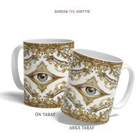 Kreatif Kupa Nazar Boncuklu Kupa- Etnik Desen