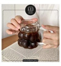 Yz Home 1 Adet Borosilikat Cam Üzüm Bardak Kulplu