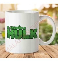Art Hediye Hulk-Logo-Png İki Tarafı Baskılı Kupa Bardak