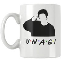 Qoeuyl Boutique Unagi Ross Friends Baskılı Kupa Bardak