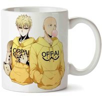 Art Hediye One Punch Man 3 İki Tarafı Baskılı Kupa Bardak